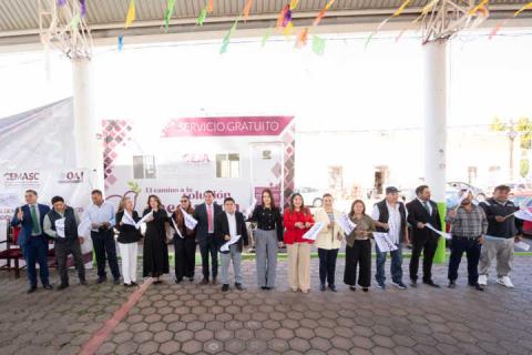 Instala Poder Judicial Unidad Itinerante del CEMASC en Xaltocan imagen 5