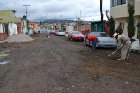 Vecinos agradecen adoquinamiento de calle a alcaldesa imagen 8