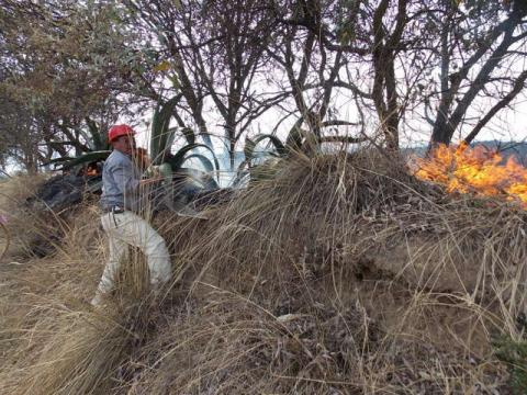 Exhorta ayuntamiento de Nanacamilpa evitar incendios forestales imagen 2