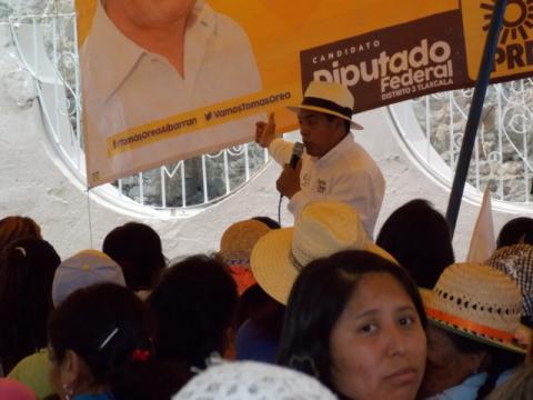 El triunfo es para el PRD en el 03 distrito: Tomás Orea Albarrán
