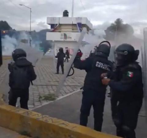 La CEDH le pone un alto a la SSC y se decanta a favor de las normalistas de Panotla