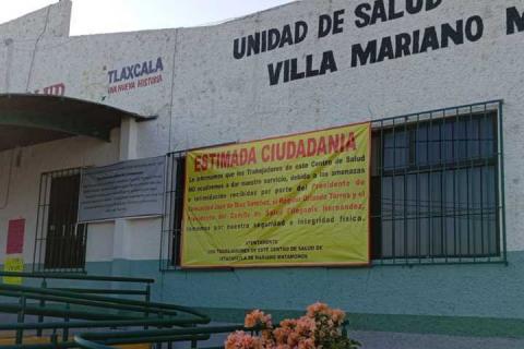 Crisis en centro de salud de Ixtacuixtla: amenazas, denuncias y vecinos sin atención médica