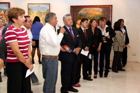 Se expone en la Galería Universitaria “Líneas artísticas”, de Herminio Pérez Salazar imagen 1