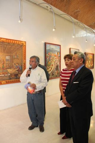Se expone en la Galería Universitaria “Líneas artísticas”, de Herminio Pérez Salazar imagen 2