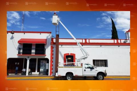 Inicia tercera etapa de rehabilitación de luminarias en Papalotla, suman 238