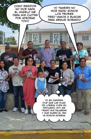Políticos chaqueteros, echaban pestes de Morena y ahora hasta quieren la candidatura, en Apetatitlán imagen 2