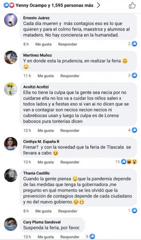 Gobernadora pide prudencia y le exigen que cancele la Feria de Tlaxcala imagen 4
