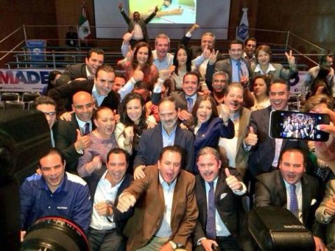 Se registró Madero para buscar su reelección