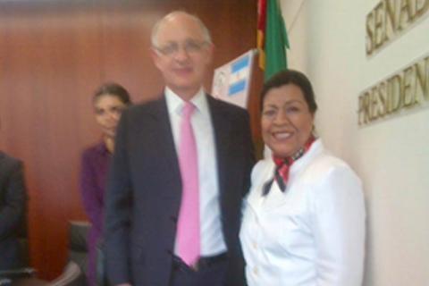 Participa MPG durante visita del Embajador de Argentina en el Senado imagen 1