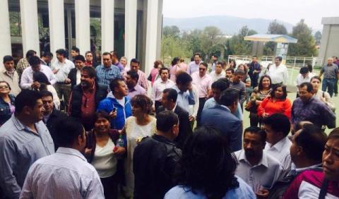 Paro en la SEPE-USET para destituir a Secretario Particular