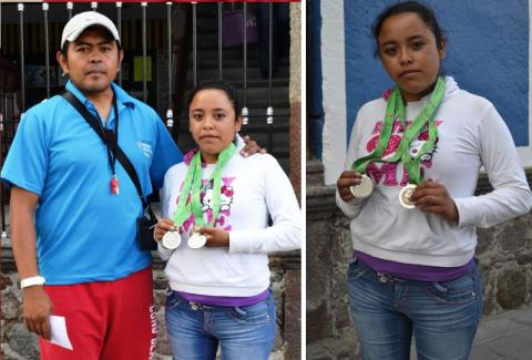 Agradece medallista paralímpica apoyo del gobierno municipal de Tlaltelulco
