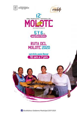 Tendrá Xicohtzinco Ruta del Molote 2020 imagen 2