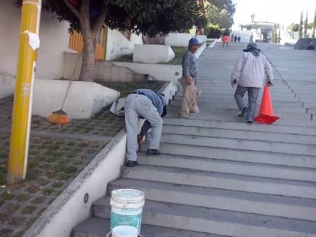 Concluyen mantenimiento en Escalinatas de los Héroes de la capital imagen 1