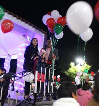 Llegaron los Reyes Magos a Españita llevando alegría a niños imagen 3