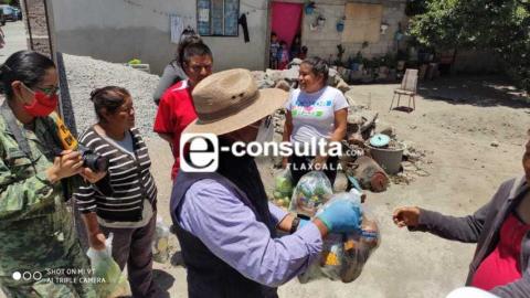 Gobierno municipal de Teolocholco entrega despensas a familias vulnerables imagen 7