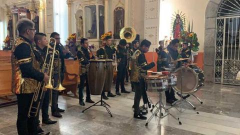 Mayordomos de Ixtenco celebran a San Juan, pese a la pandemia del Covid 19