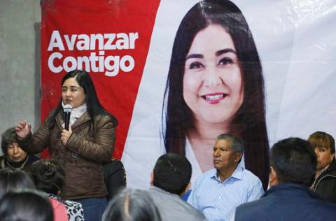 Aprovechará Anabel Alvarado hasta el último minuto para escuchar a tlaxcaltecas