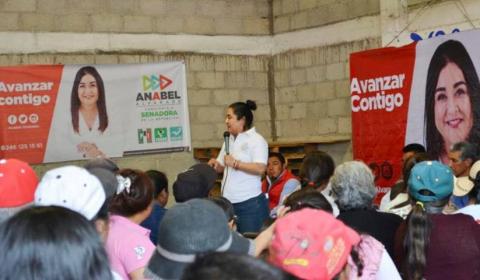 Tenemos la certeza de que el 1 de Julio ganaremos: Anabel Alvarado