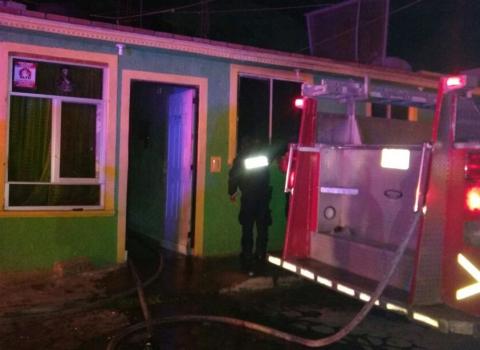 Incendio consume domicilio en fraccionamiento San Sebastián