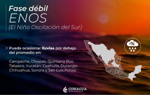 Se prevén temperaturas diurnas de calurosas a muy calurosas, por onda de calor