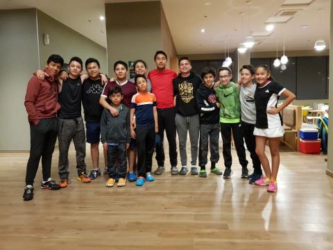 Reportan listo equipo tlaxcalteca de squash para la olimpiada