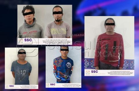 Logra SSC aseguramiento de 6 sujetos sospechosos de actividades ilícitas