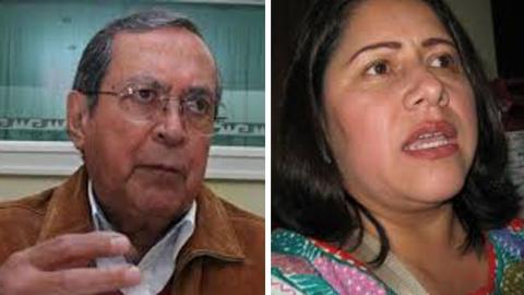 Secretario de Salud y Blanca Águila en complicidad