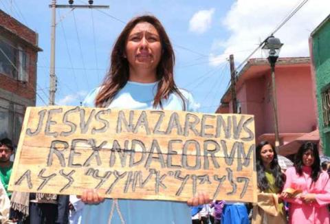 Viacrusis de Santa Ana Chiautempan 2016 imagen 11