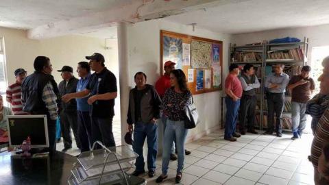 Por “huevón” se le arma al delegado de la Loma Xicohténcatl imagen 3