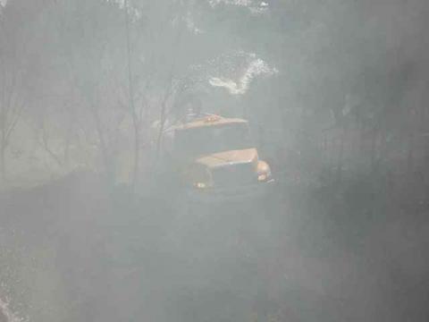 Sofocan incendio en límites de Totolac y Panotla imagen 2