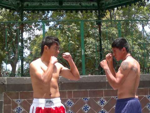 Atractivas peleas de box en Atempan imagen 1