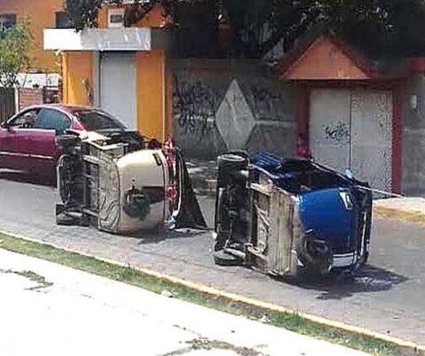 Violento enfrentamiento entre mototaxistas en Papalotla imagen 2