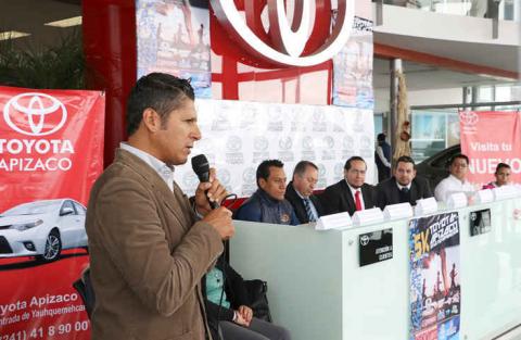 Anuncian en Apizaco carrera atlética Toyota 2015