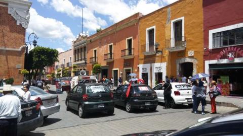 Sobrantes del MBMT colapsan la capital con manifestación imagen 1