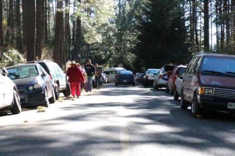 Llegan cientos de visitantes a la nieva de la Malintzi imagen 23
