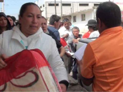 Entregó Ayto. de Nanacamilpa cobertores a familias vulnerables imagen 1