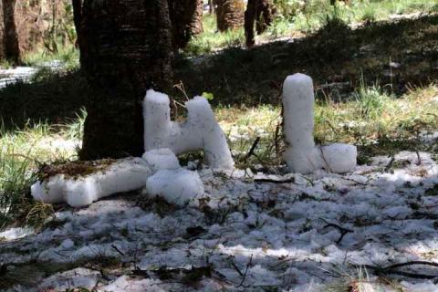 Llegan cientos de visitantes a la nieva de la Malintzi imagen 5