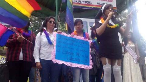 Desfile lésbico-gay por la igualdad y tolerancia en Tlaxcala imagen 6