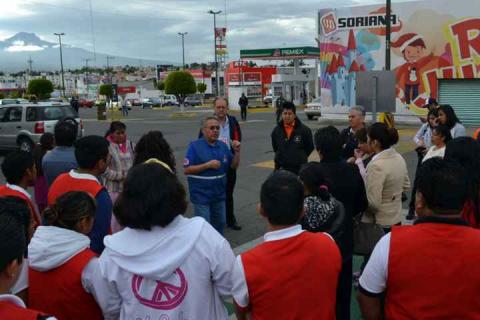 Evalúa Protección Civil capitalina planes de evacuación en Soriana Ocotlán imagen 2