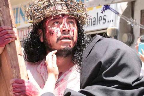 Viacrusis de Santa Ana Chiautempan 2016 imagen 7