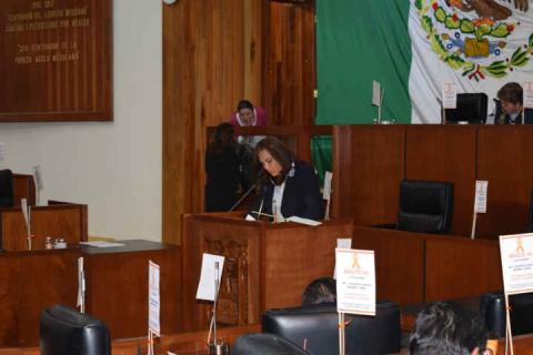 Exigen diputadas erradicar todo tipo de violencia contra la mujer