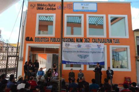 Inauguran en Calpulalpan Biblioteca Digital UNAM imagen 6
