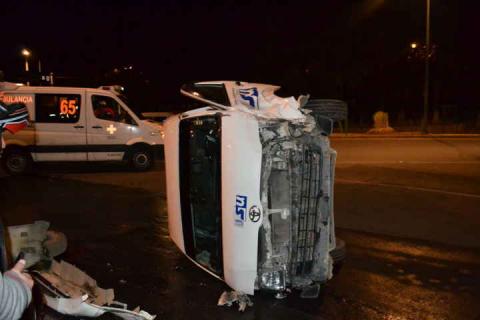 Marianistas ebrios provocan accidente imagen 3