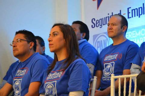 Se suman Adriana Dávila y Juan Corral a la nueva campaña del PAN en Tlaxcala imagen 1