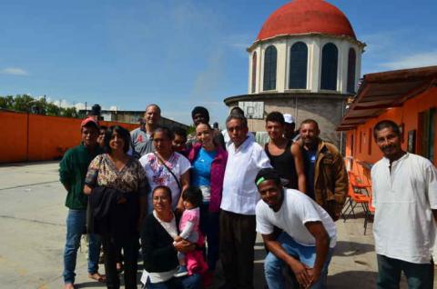 Visita Senadora Adriana Dávila albergue de migrantes la “Sagrada Familia” de Apizaco imagen 2
