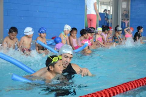 Convive AEJ con infantes en Polideportivo “Carlos Castillo Peraza” imagen 4