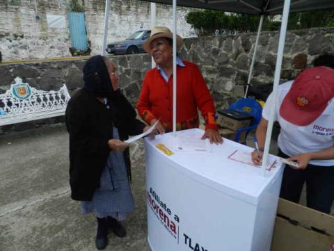 Supera Morena expectativa de afiliaciones en Tlaxcala imagen 1