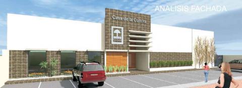 Importante avance en obras de la nueva Casa de la Cultura de Nanacamilpa imagen 1