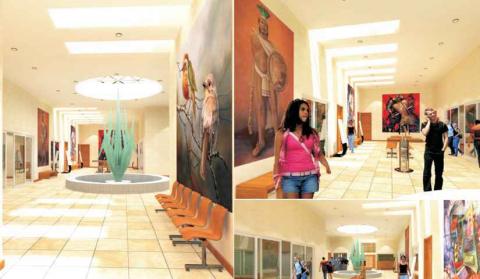 Importante avance en obras de la nueva Casa de la Cultura de Nanacamilpa imagen 2