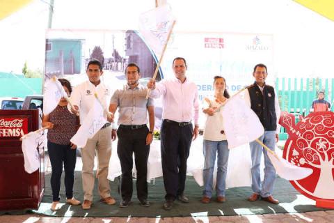 Ayuntamiento de Apizaco y empresa trabajan en la mejora de calles imagen 2